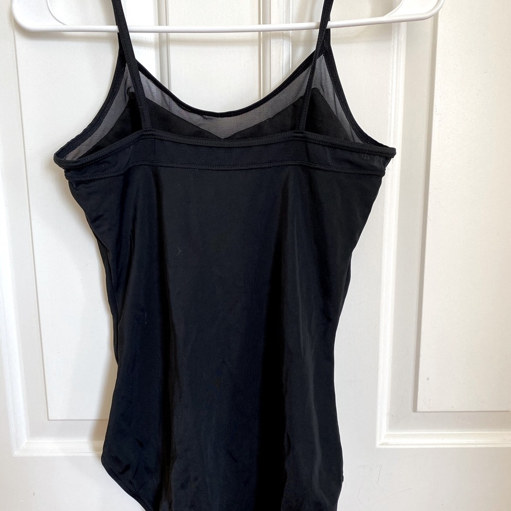 camisole mesh dance leotard